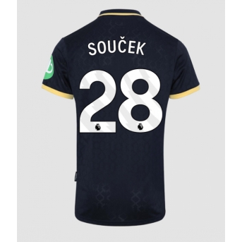 Billige Fotballdrakt West Ham United Tomas Soucek #28 Replika Tredjedrakt 2025-26 Kortermet